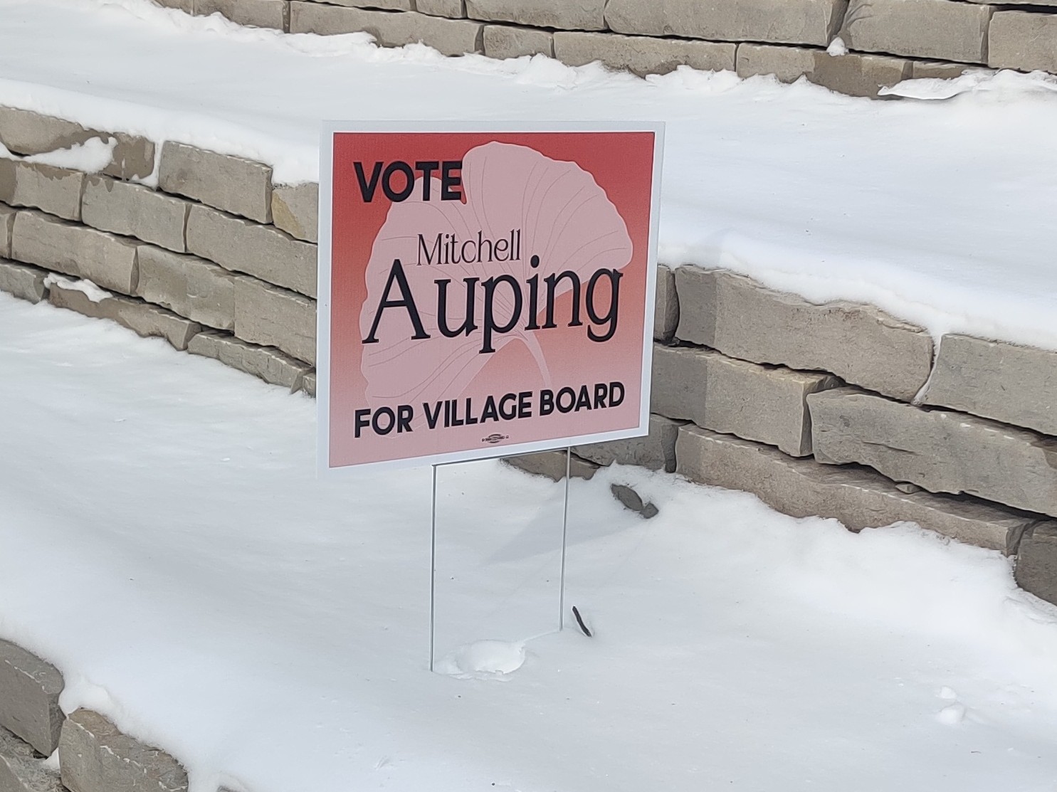 Gingko Leaf Yard Sign
